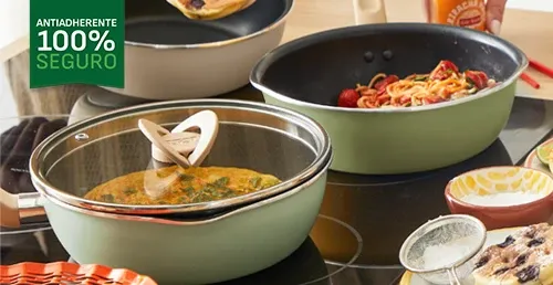 Antiadherente 100% seguro: