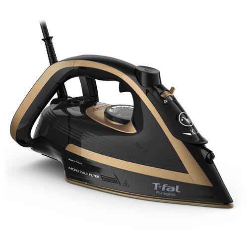 Plancha Puregliss Black and Gold, planchado impecable
