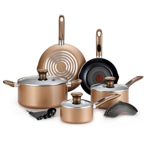 Batería Excite Bronze 14 pzas antiadherente
