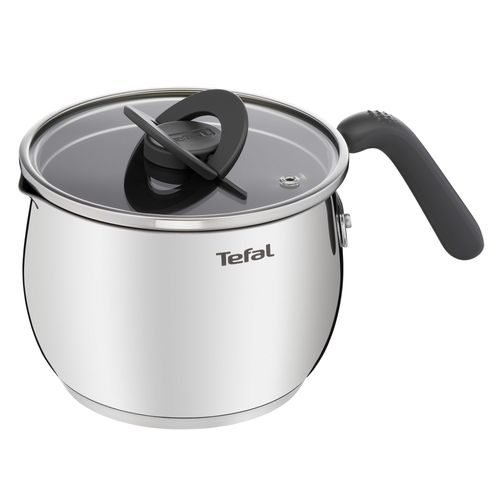 Milkpot Opti’Space 16 cm de acero con tapa